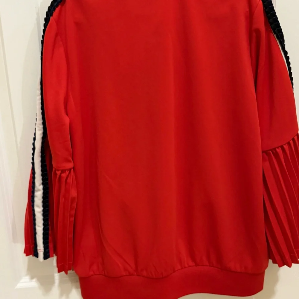NWT! Scotch & Soda Red Zip-Up Jacket